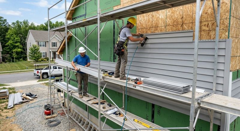 Vinyl Siding Installation in Limerick, ME