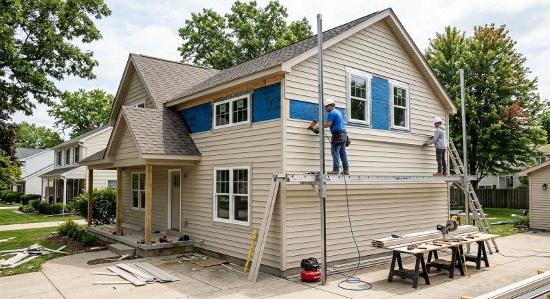 Vinyl Siding Installation in Wells, ME