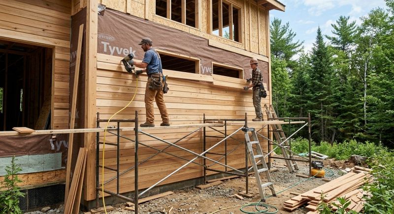 Wood Siding Installation in Biddeford, ME