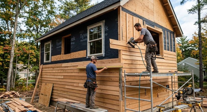 Wood Siding Installation in Sanford, ME