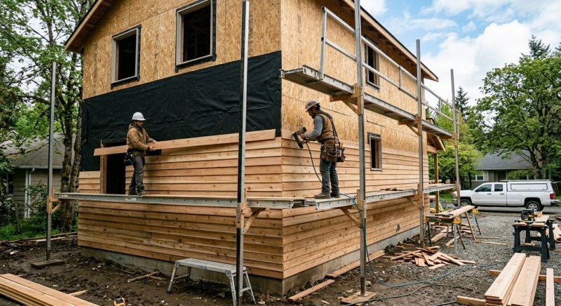 Wood Siding Installation in York, ME