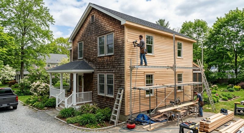 Wood Siding Replacement in Eliot, ME