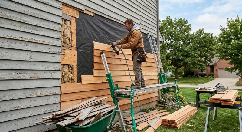Wood Siding Replacement in Waterboro, ME