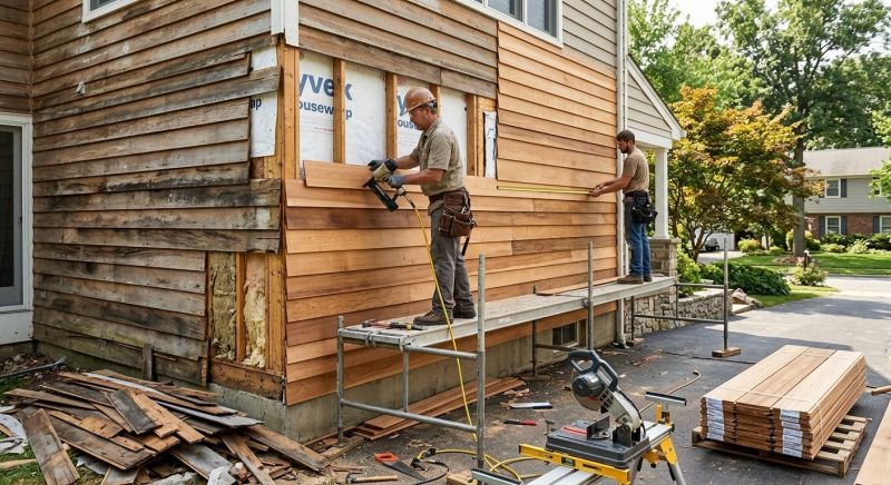 Wood Siding Service in Buxton, ME