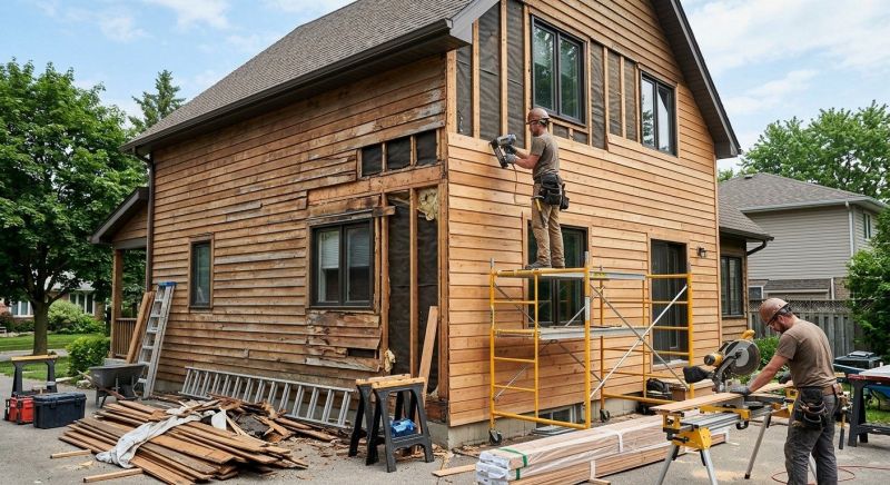 Wood Siding Service in East Waterboro, ME